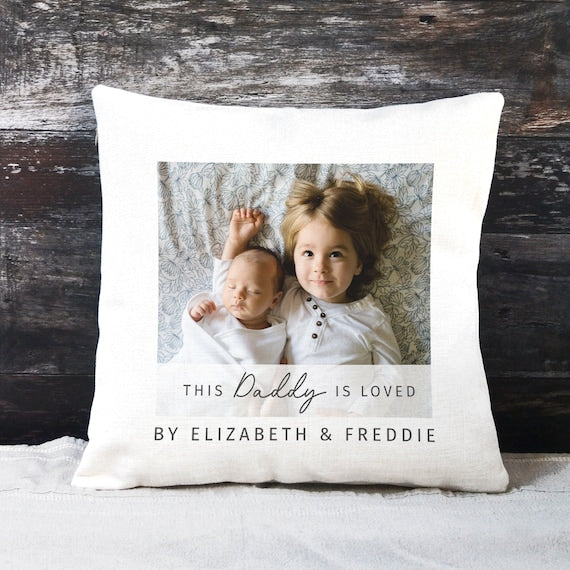Coussin Personnalisé Photo de Famille