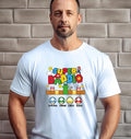 T-Shirt 'Super Papa' Personnalisé Prénoms Enfants