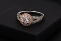 Bague Alliance Infini Zirconium