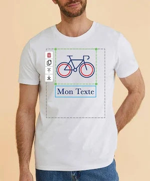 T-SHIRT HOMME IMPRIMÉ PERSONNALISÉ