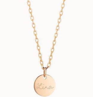 Merci Maman Collier personnalisé Prénom