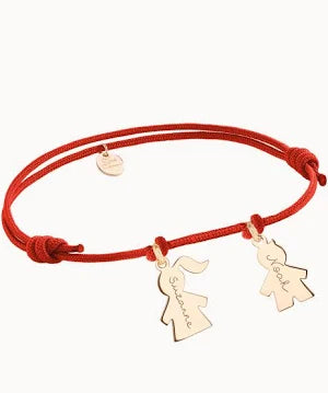 Merci Maman Bracelet Famille personnalisé