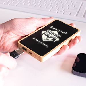 Batterie Lumineuse Super Papa à Personnaliser