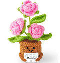 Yiminu.DS Cadeau Fete des Meres, Cadeau Fête des Mères 2026, Cadeau Maman Anniversaire Personnalisé Idee, Cadeaux Original Crochet Décoration