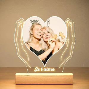 KoxSmar Cadeau Maman Personnalisé, Cadre Photo Personnalisé, Cadre Personnalisé Photo, Cadre Photo Personnalise, Cadeau Anniversaire Femme