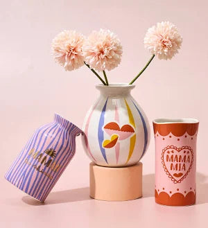 La Chaise Longue Coffret de 3 Vases Mama Mi Amore