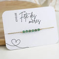 Minalis Bijoux - Bracelet cadeau pour maman aventurine