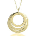 oNecklace Collier gravé pour Maman