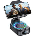 Cadeau Homme, Idee Cadeau Fete des Peres, Enceintes Bluetooth avec Support Téléphone Mobile, Support de Recharge Pliable, Design 4-en-1 Haut Parleur