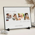 Giftove Cadeau Papa - Cadre Photo en Bois avec Photo Personnalisable - Cadeau Noel Papa Personnalisé - Papa Cadeaux pour Pére de Anniversaire et Fete