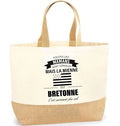 Sac jute Maman Bretonne