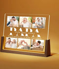 LUCKOR Cadeau Fete des Peres Personnalisé Cadre Papa - Idee Cadeaux Fête des Pères - Cadeau Papa pour Fête des Peres, Anniversaire Original - Cadre