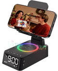 Cadeau Homme Enceinte Bluetooth Réveil Support Téléphone Bureau Pliable,Machine à Bruit Blanc, 20 Sons Apaisants,Idee Original Utile Cadeau