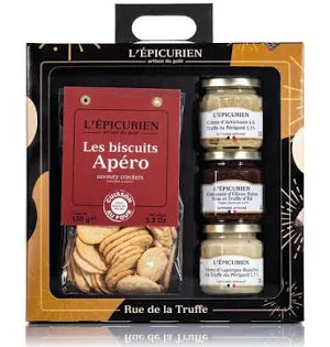 Coffret apéritif L'Épicurien Rue de la truffe