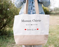 Sac cabas personnalisé Maman Chérie