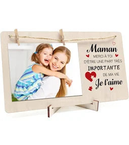 Koudindg Cadeaux Fete Des Meres, Cadeau Maman Anniversaire Noel, Cadre Photo Cadeau Pour Maman, Idee Cadeaux Mere